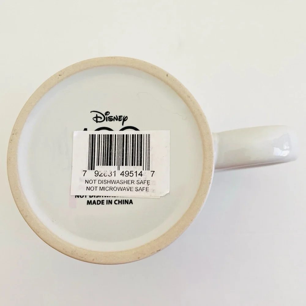 DISNEY 100 Years Of Wonder Pocelain Mug Collectible Gift Fan